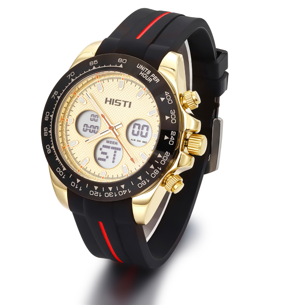 HISTI digital sports watches alarm clock, timing, date function, perfect for outdoor activities