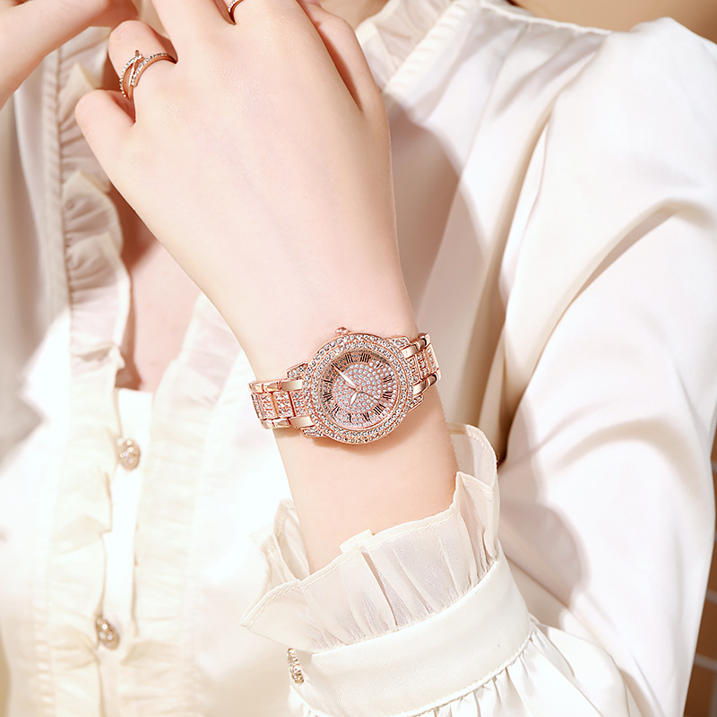HISTI Luxury Women's Watches Fashion Lady watches Rose Gold Color - Image 3
