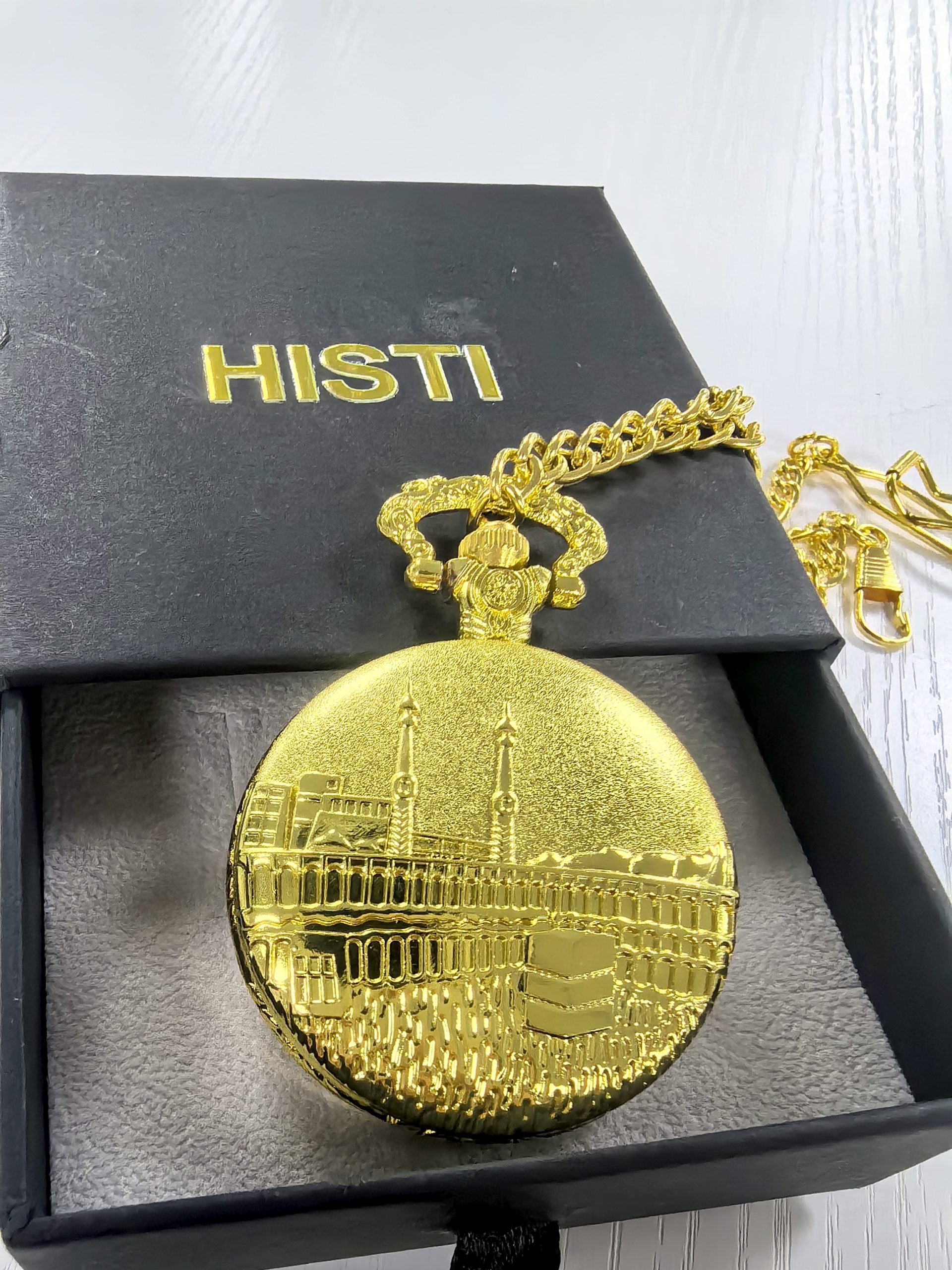 HISTI Vintage Quartz Pocket Watches Necklace Pendant Clock Chain Men's and Women's Gifts - Image 5